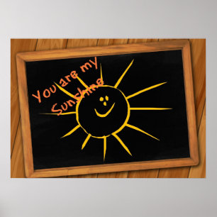 Du bist mein Sonnenschein Poster