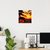 Du bist mein Sonnenschein Poster (Heimbüro)