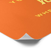 Du bist mein Sonnenschein. —Poster Poster (Ecke)