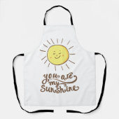 Du bist mein Sonnenschein Schürze (Vorderseite)