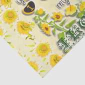 Du bist mein Sonnenschein  Seidenpapier (Detail)