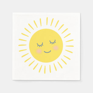 Du bist mein Sonnenschein Serviette