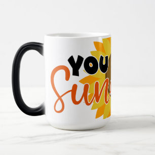 Du bist mein Sonnenschein Sonnenblumen T-Shirt – F Verwandlungstasse