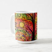 "Du bist mein Sonnenschein" Spaß fröhlich Kaffeetasse (Vorderseite Links)