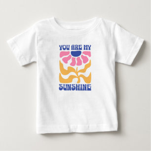 Du bist mein Sonnenschein Süßer Inspirierender Spr Baby T-shirt