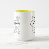 Du bist mein Sonnenschein Tasse (Zentrum)