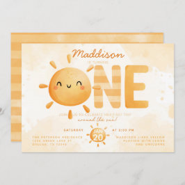 Du bist mein Sonnenschein und verwandelst ein 1. G Einladung