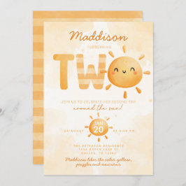 Du bist mein Sonnenschein und verwandelst zwei 2.  Einladung