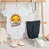 "Du bist mein Sonnenschein" verführerisch Baby Strampler