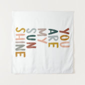 Du bist mein Sonnenschein Wandteppich (Vorderseite (Horizontal))