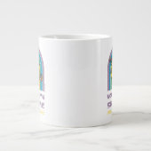 Du bist mein Sonnenscheinbogen Jumbo-Tasse (Vorderseite)