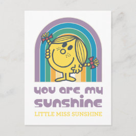 Du bist mein Sonnenscheinbogen Postkarte