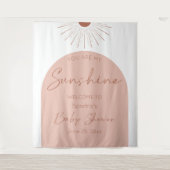 Du bist mein Sonnenschutzjungshower Boho Wandteppich (Vorderseite)