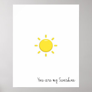 Du bist mein Sonnenschutzposter Poster