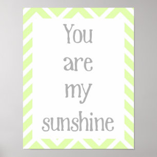 Du bist mein Sonnenschutzposter Poster