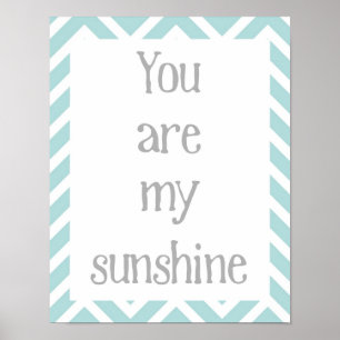 Du bist mein Sonnenschutzposter Poster
