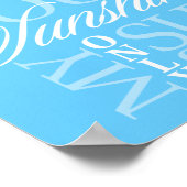 Du bist mein Sonnenschutzposter Poster (Ecke)