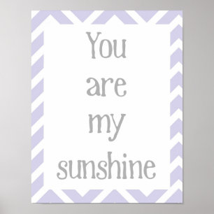 Du bist mein Sonnenschutzposter Poster