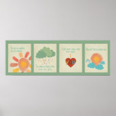 Du bist mein Sonnenschutzposter Poster (Vorne)