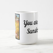 Du bist mein sonniges Foto Kaffeetasse (Mittel)
