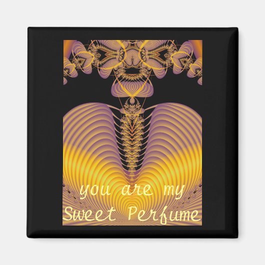 Du bist mein... Square Magnet (Vorne)