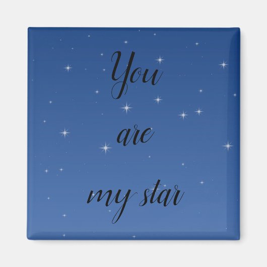 Du bist mein Star Magnet (Vorne)