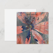 Du bist mein Stern Feiertagskarte (Vorne/Hinten)