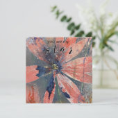 Du bist mein Stern Feiertagskarte (Stehend Vorderseite)