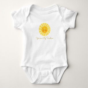 Du bist mein Sunshine Baby Bodysuit Baby Strampler