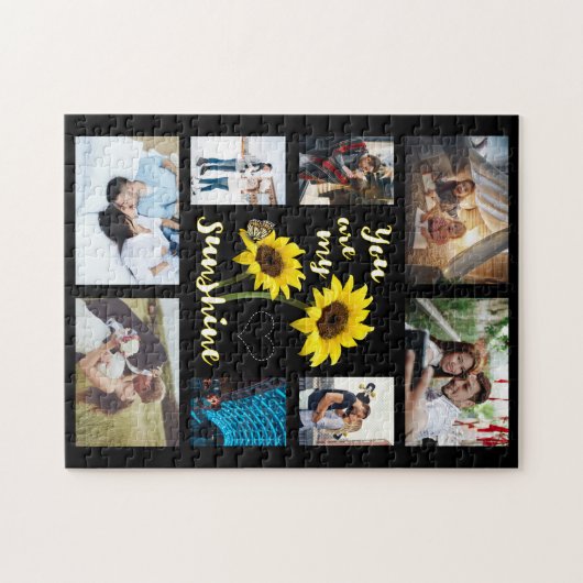 Du bist mein Sunshine-Foto Puzzle (Horizontal)