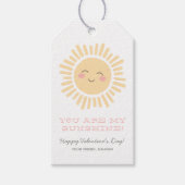 Du bist mein Sunshine Kids Classroom Valentine Day Geschenkanhänger (Vorderseite)