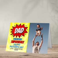 Du bist mein Superhelden-Vater-Vatertag-Foto