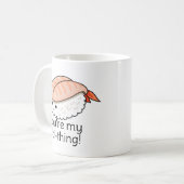 Du bist mein Sushi-Pub Kaffeetasse (Vorderseite Links)