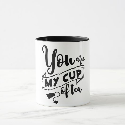 Du bist mein Tal der Tea-Tasse Tasse (Zentrum)