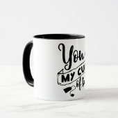 Du bist mein Tal der Tea-Tasse Tasse (Vorderseite Links)