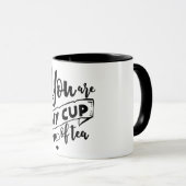 Du bist mein Tal der Tea-Tasse Tasse (VorderseiteRechts)