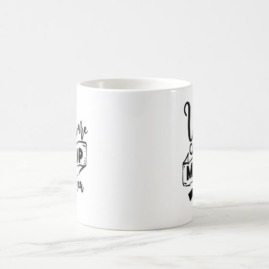 Du bist mein Teebecher Kaffeetasse (Mittel)