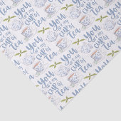 Du bist mein Teezettel Seidenpapier (Ausschnitt)