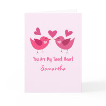 Du bist mein Tweet Herzlicher Funny Valentine's Da