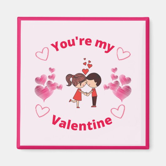 Du bist mein Valentin Magnet (Vorne)