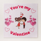Du bist mein Valentin Puzzle (Vertikal)