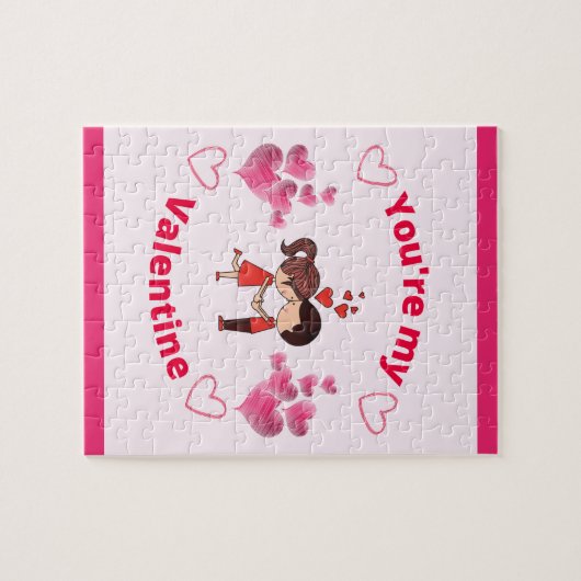Du bist mein Valentin Puzzle (Horizontal)