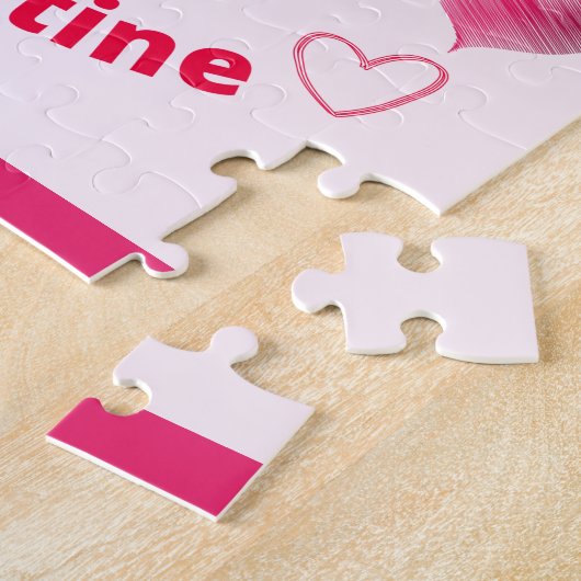 Du bist mein Valentin Puzzle (Seite)