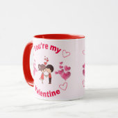 Du bist mein Valentin Tasse (Vorderseite Links)