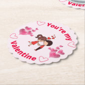 Du bist mein Valentin Untersetzer (angewinkelt)