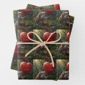 Du bist mein Valentine Geschenkpapier Set (Beispiel)