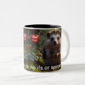 Du bist mein Valentine Zweifarbige Tasse (VorderseiteRechts)