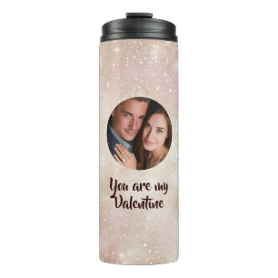 Du bist mein Valentinstag individuell Foto Thermal Thermosbecher