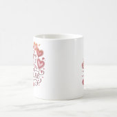 Du bist mein Valentinstag Kaffeetasse (Mittel)
