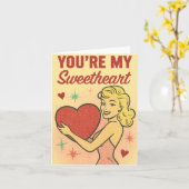 Du bist mein Valentinstag Karte (Gelbe Blume)